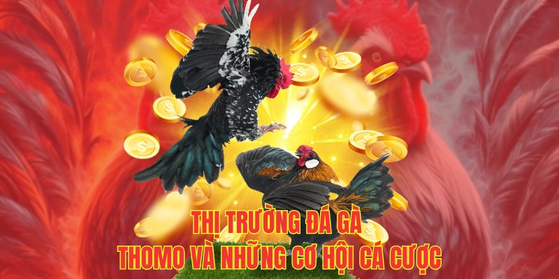 Thị trường đá gà thomo và những cơ hội cá cược